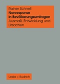 Cover: Nonresponse in Bev&ouml;lkerungsumfragen - VS Verlag f&uuml;r Sozialwissenschaften