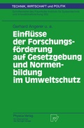 Cover: Einfl&uuml;sse der Forschungsf&ouml;rderung auf Gesetzgebung und Normenbildung im Umweltschutz - Physica