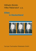 Cover: Eliten in Deutschland - VS Verlag f&uuml;r Sozialwissenschaften