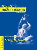 Cover: Schlafes Bruder von Robert Schneider. - Bange, C
