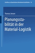 Cover: Planungsstabilit&auml;t in der Material-Logistik - Physica