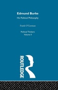 Cover: Edmund Burke - Routledge
