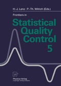 Cover: Frontiers in Statistical Quality Control 5 - Physica
