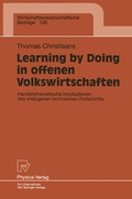 Cover: Learning by Doing in offenen Volkswirtschaften - Physica