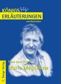 Cover: Maria Magdalena von Franz Xaver Kroetz. - Bange, C