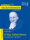 Cover: A Star Called Henry (in englischer Sprache) von Roddy Doyle. - Bange, C