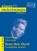 Cover: Brave New World - (in englischer Sprache) von Aldous Huxley. - Bange, C