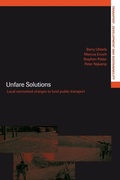 Cover: Unfare Solutions - Routledge