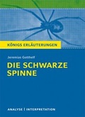 Cover: Die schwarze Spinne von Jeremias Gotthelf. - Bange, C