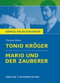 Cover: Tonio Kr&ouml;ger / Mario und der Zauberer von Thomas Mann. - Bange, C