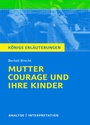 Cover: Mutter Courage und ihre Kinder von Bertolt Brecht. - Bange, C