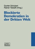 Cover: Blockierte Demokratien in der Dritten Welt - VS Verlag f&uuml;r Sozialwissenschaften