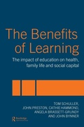 Cover: The Benefits of Learning - Routledge