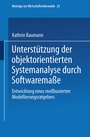 Cover: Unterstützung der objektorientierten Systemanalyse durch Softwaremaße - Physica