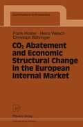 Cover: CO2 Abatement and Economic Structural Change in the European Internal Market - Physica