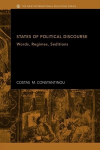 Enlarge image Cover: States of Political Discourse - Routledge