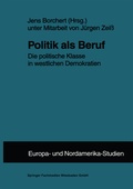 Cover: Politik als Beruf - VS Verlag f&uuml;r Sozialwissenschaften