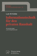 Cover: Informationstechnik f&uuml;r den privaten Haushalt - Physica