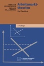Cover: Arbeitsmarkttheorien - Physica