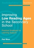 Cover: Improving Low-Reading Ages in the Secondary School - Routledge