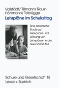 Cover: Lehrpl&auml;ne im Schulalltag - VS Verlag f&uuml;r Sozialwissenschaften