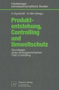 Cover: Produktentstehung, Controlling und Umweltschutz - Physica