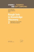Cover: Rough Sets in Knowledge Discovery 2 - Physica
