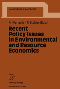 Enlarge image Cover: Recent Policy Issues in Environmental and Resource Economics - Physica
