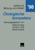 Cover: &Ouml;kologische Kompetenz - VS Verlag f&uuml;r Sozialwissenschaften