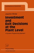 Cover: Investment and Exit Decisions at the Plant Level - Physica