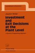 Cover: Investment and Exit Decisions at the Plant Level - Physica