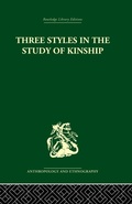 Cover: Three Styles in the Study of Kinship - Routledge
