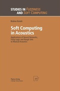 Cover: Soft Computing in Acoustics - Physica