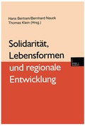 Cover: Solidarit&auml;t, Lebensformen und regionale Entwicklung - VS Verlag f&uuml;r Sozialwissenschaften