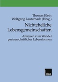 Cover: Nichteheliche Lebensgemeinschaften - VS Verlag f&uuml;r Sozialwissenschaften