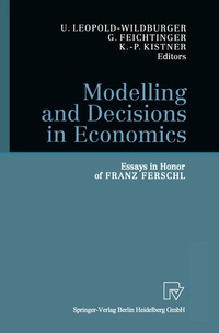 Enlarge image Cover: Modelling and Decisions in Economics - Physica