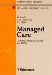 Enlarge image Cover: Managed Care - Schattauer