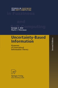 Abbildung von: Uncertainty-Based Information - Physica