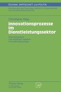 Cover: Innovationsprozesse im Dienstleistungssektor - Physica