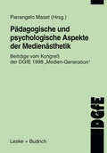 Cover: P&auml;dagogische und psychologische Aspekte der Medien&auml;sthetik - VS Verlag f&uuml;r Sozialwissenschaften