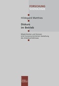 Cover: Diskurs im Betrieb - VS Verlag f&uuml;r Sozialwissenschaften