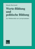 Cover: Werte-Bildung und politische Bildung - VS Verlag f&uuml;r Sozialwissenschaften