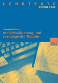 Cover: Individualisierung und soziologische Theorie - VS Verlag f&uuml;r Sozialwissenschaften
