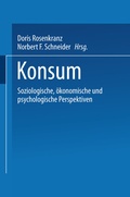 Cover: Konsum - VS Verlag f&uuml;r Sozialwissenschaften