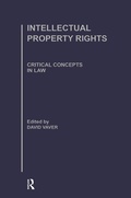 Cover: Intellectual Property Rights - Routledge