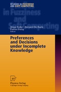 Cover: Preferences and Decisions under Incomplete Knowledge - Physica