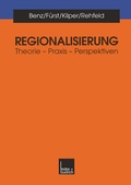 Cover: Regionalisierung - VS Verlag f&uuml;r Sozialwissenschaften