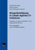 Cover: B&uuml;rgerbeteiligung in Lokale Agenda 21-Initiativen - VS Verlag f&uuml;r Sozialwissenschaften
