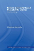 Cover: National Governments and Control of the Internet - Routledge