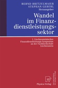 Cover: Wandel im Finanzdienstleistungssektor - Physica